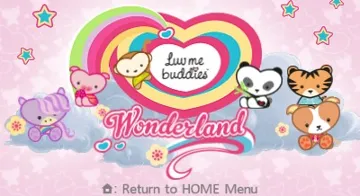 Luv Me Buddies Wonderland (Europe) (En,Fr,De,Es,It) screen shot title